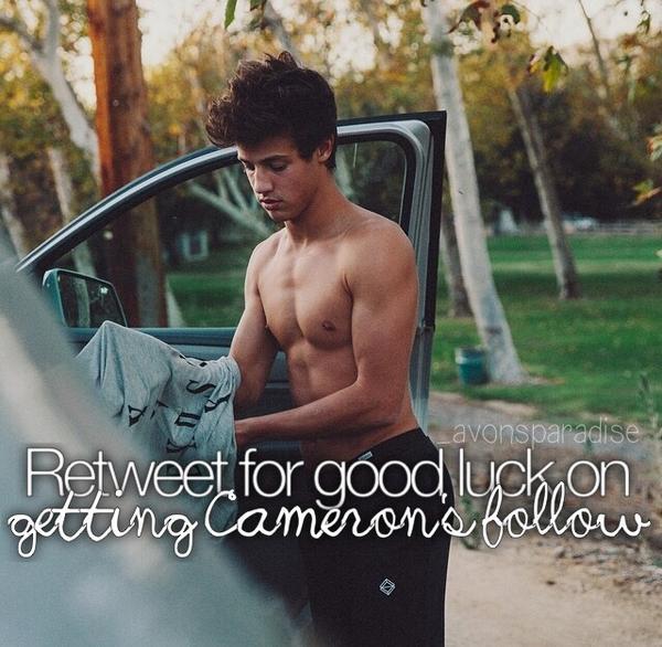 carlcmcabrera's tweet photo. @camerondallas :) http://t.co/c4TB7A1kjX