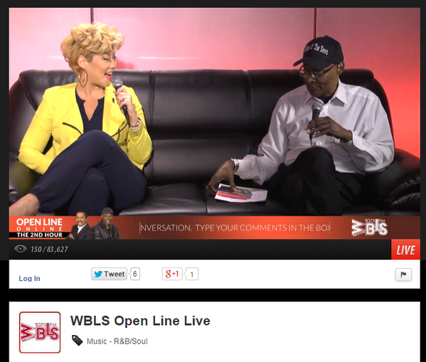 tessanity's tweet photo. ICYMI: Watch @Tessanne's intvw from morning on #OpenLineLIVE anytime. Thanks @WBLS1075NYC! http://t.co/N00BsPIv3a http://t.co/ZjUIfd0qBJ