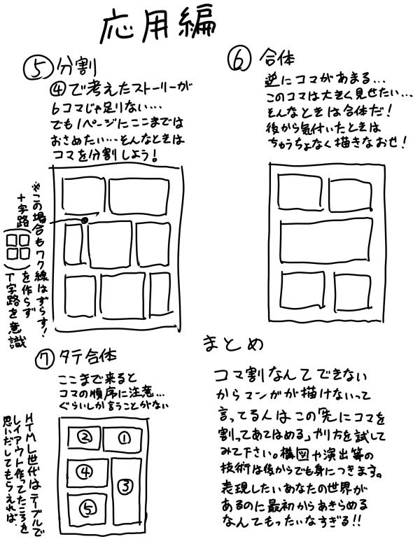 コマ割が苦手な人向け 難しいこと考えない漫画の描き方 が これなら描けそう と好評 Togetter