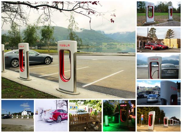 Tesla's tweet photo. Superchargers have delivered 14.3M kWh of energy worldwide, saving 2M gallons of gas &amp; offsetting 50M lbs of CO2. http://t.co/mqBSto7pNZ