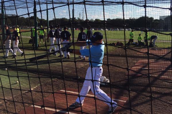 ChiScoutsAssoc's tweet photo. Ben Rortvedt getting his work in for Sunday's game in #Jupiter @PerfectGameUSA @woodforce2000 @MizunoUSA http://t.co/PCPV5MMUJY