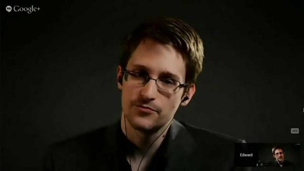 doctorow's tweet photo. Edward Snowden interviewed by Lawrence Lessig http://t.co/z9GyMOLjtZ http://t.co/U67YNAe3ep