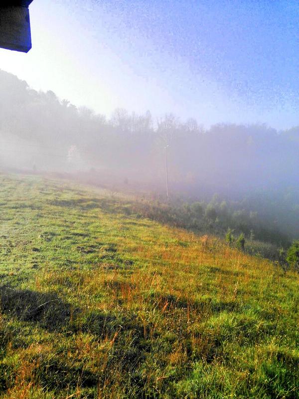 Nothing beats a cool, crisp fall morning. #deerhunting #ragebroadheads #turnemred