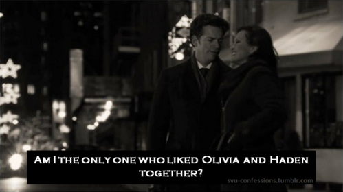 Am I the only one you liked Olivia & David together? ♥ #OliviaBenson #DavidHaden #Livid @Mariska @HarryConnickJR