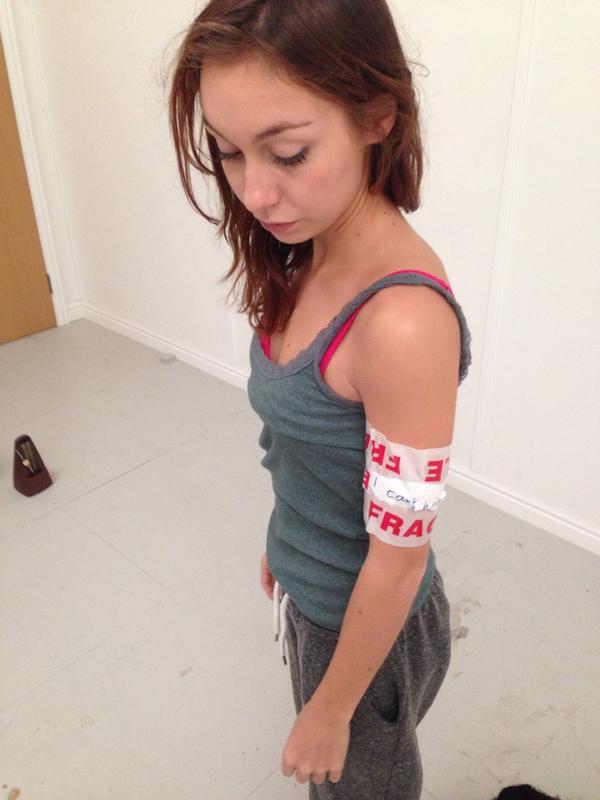 drallantaylor's tweet photo. Careful: she's fragile! @DillyEvansSmith @TemptingFailure #tf2014 #temptingfailure http://t.co/iGpRcwpd0e