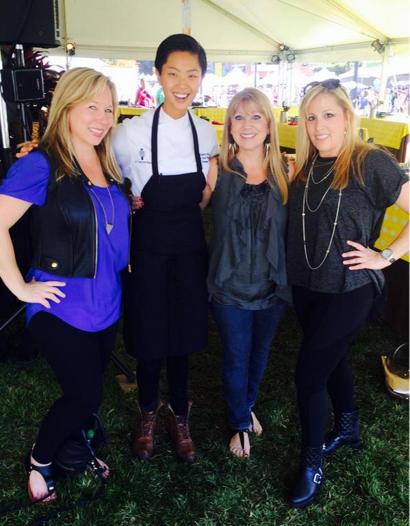 Awesome day <a href="/tasteofatlanta/">Taste of Atlanta</a> w/Top Chef winner <a href="/KristenLKish/">Kristen Kish</a> &amp; <a href="/kitsyrose/">Kitsy Rose</a> <a href="/accessorygrl/">Marian Goldberg</a>