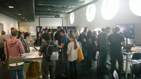 ahni's tweet photo. The #privacylab is buzzing. Join us to learn about metadata, privacy tools, localization &amp; more! #webwewant #MozFest http://t.co/q6o0zlVYsB