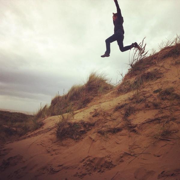 seaskylifestyle's tweet photo. Sea to Sky's Rob doing some dune jumping. @robertmccrimmon #dunejumping #nature #actionshot http://t.co/vHOO1Pxm4U