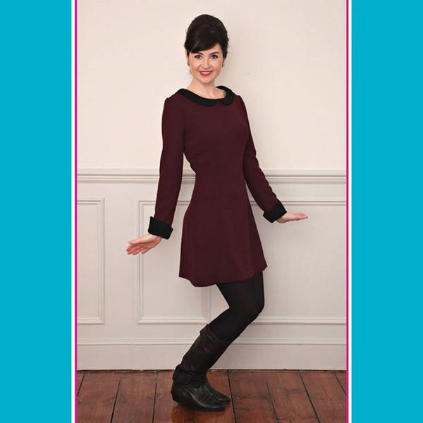 LondonTextiles's tweet image. What's Lisa been sewing? A Twiggy dress, that's what! (via LDN.in/92GF3e)