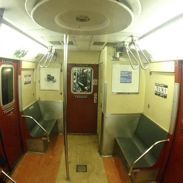 spraystreet's tweet image. from instagram/@freshpaintnyc R33 Inside #trainofmanycolors #trains #insides by freshpaintnyc #graffiti #streetart