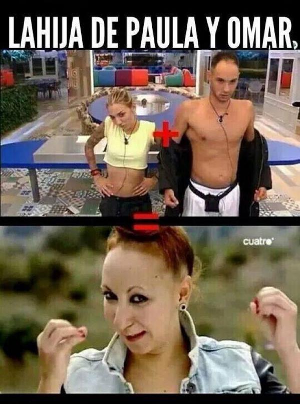 Colmenero's tweet photo. Si Omar hubiera seguido con Paula... JAJAJAJAJAJAJAJAJAJA #DBT4GH15 http://t.co/ClUMm8i4TQ