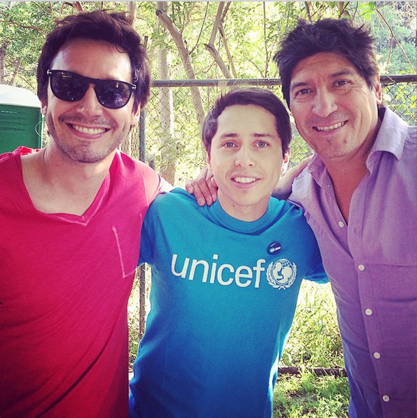 vicunitas_Arg's tweet image. Benjamin Vicuña y Ivan Zamorano  en #Fiis2014