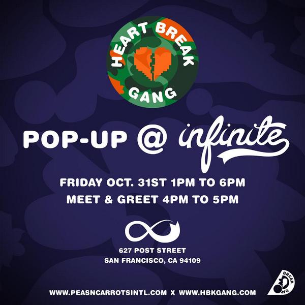 IAMSU's tweet photo. Bay Area - come through to @InfiniteSF before #HeartBreakHalloween to cop some new exclusive #HBK x P&amp;C threads. http://t.co/hcUBdxQ32A