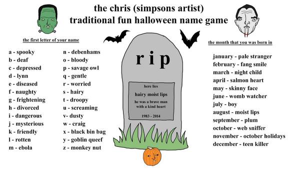 halloween font names