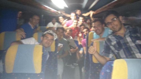 CDCortes's tweet photo. El equipo vuelve a casa después de una victoria muy sufrida. Este es el camino, trabajo, sacrificio, unión, lucha... http://t.co/Ix4iTOlL7v