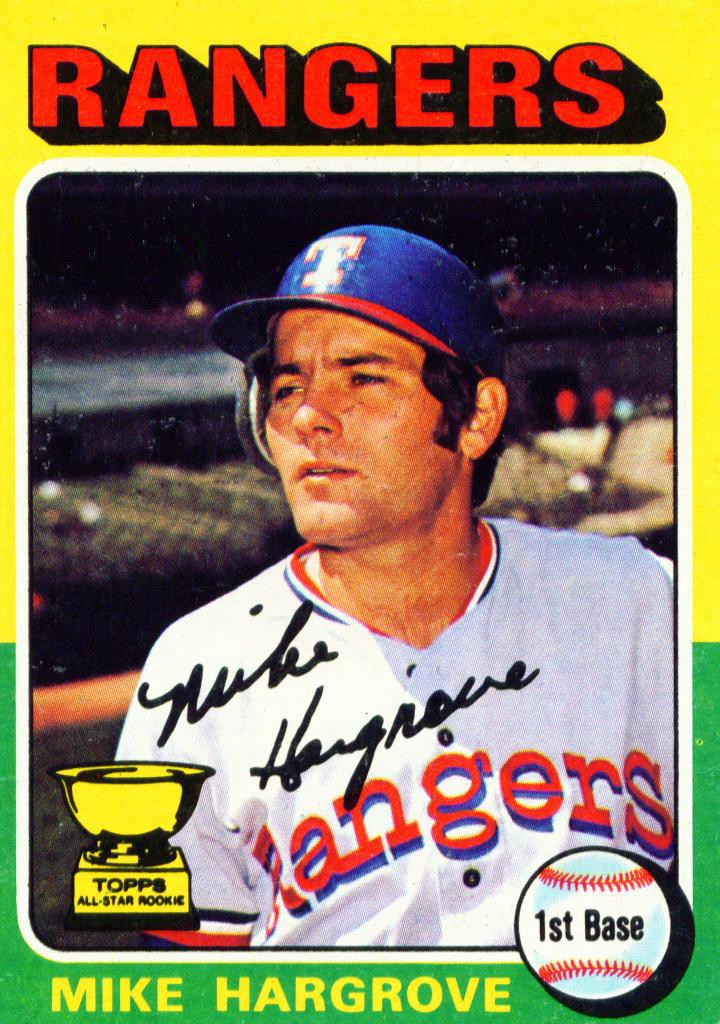 One of baseball s most appropriate nicknames. MT 65th bday to The Human Rain Delay, Mike Hargrove. 
