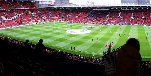#OldTrafford Ble en magisk avslutning på en noe tam kamp.