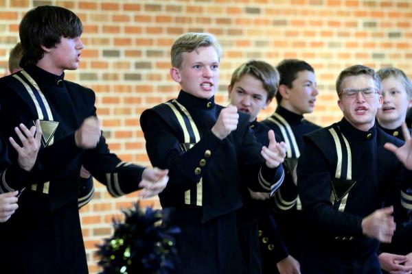 greghall24's tweet photo. @BVPrideClass @BVTigerBand This is not a rehearsal for The Jersey Boys...but it COULD be...if you don't hear well. http://t.co/qo4EJJ4bv0