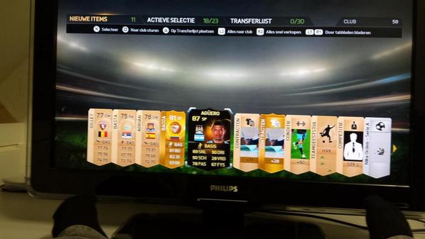 Bas__Sanders's tweet photo. Thanks !!!! @EASPORTSFIFA !!!! http://t.co/kc4Oy5ZSDZ