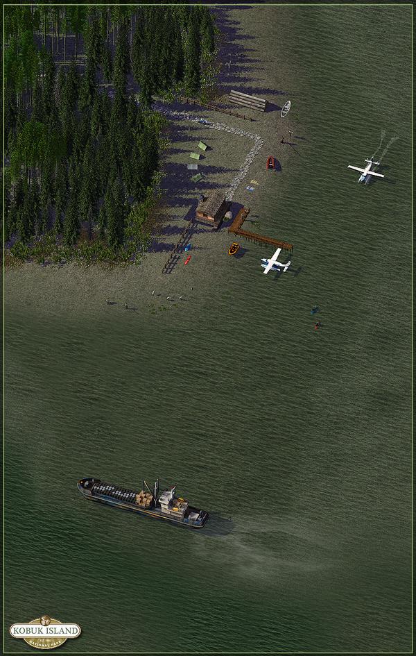 Simtropolis's tweet photo. "ST Best Picture" winner: Kobuk Island National Park by Kilistmac http://t.co/eCngdXmYly #Simtropolis #SimCity http://t.co/pRZV6KwuUw