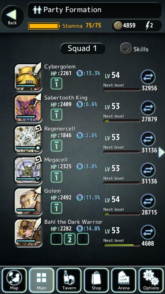 MGRomi's tweet image. @GamingLiveFR @Terra_Battle_FR ma formation : que des rangs B. #AllSkill #NoMoney