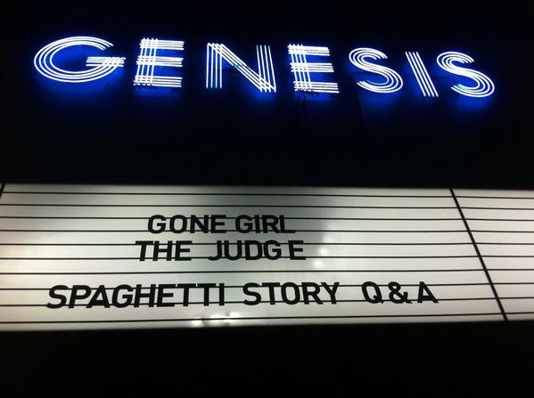 CinemaItaliaUK's tweet photo. #London Great vibes tonight at @GenesisCinema for the #UKPremiere of #SpaghettiStory :) #cinema #film http://t.co/7s8X7YpAqI