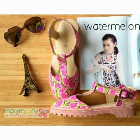SendiCollection's tweet image. Docmar Watermelon terbaru size36-40 Harga:Rp.250.000ribu mau pesen SMS:089670218053 Pin:21A749F9
