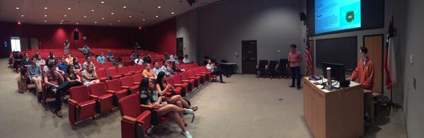 Nick_Spiller's tweet photo. Final pitches for our first 3 Day Startup for Freshman Founders were incredible! #3DSAustin #startupUT http://t.co/fCX7oQQFlq