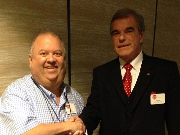 Sandy Shindleman @Shindico recognized for leadership as <a href="/CCIMFoundation/">CCIM Foundation</a> President 2012 &amp; 2013 @CCIM annual meeting