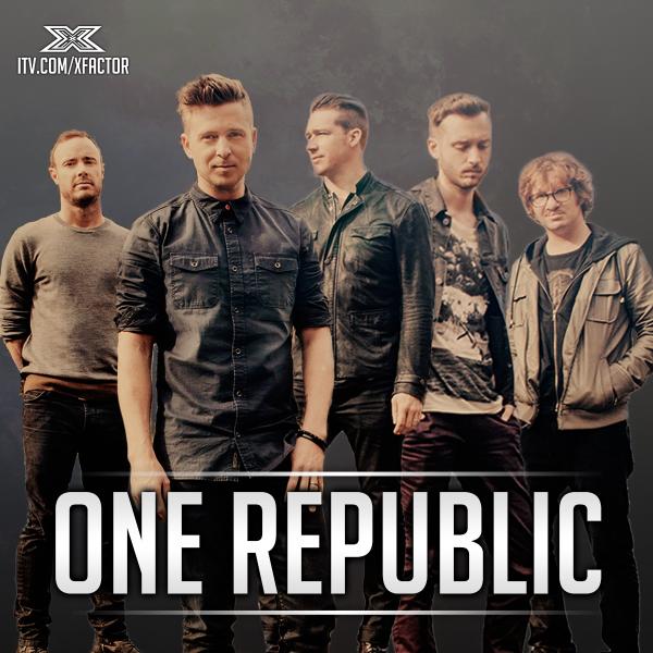 TheXFactor's tweet photo. Our first Guest Performance is ON… All hail @OneRepublic 👏 #XFactorResults http://t.co/PhSOUmWUB0