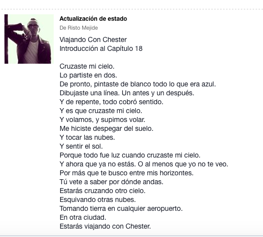 ristomejide's tweet photo. La introducción al capítulo de hoy de @viajandochester es tal que así, pero con música y esas cosas: http://t.co/DxwE7TDWnV
