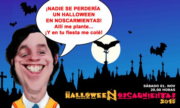 <a href="/noscarmientas/">Falla Noscarmientas</a> vivirá el #Halloween más original... Prepara tu disfraz y cárgate de #buenrollo #Falles2015 #Russafa