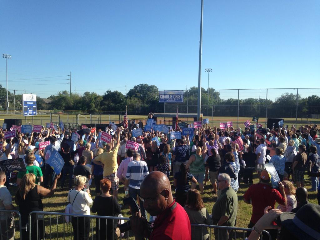 Happy Birthday Hillary Clinton! From Charlie Crist supporters... 