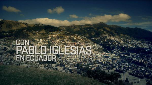 salvadostv's tweet photo. ¡Y EMPIEZA SALVADOS! #PabloenEcuador http://t.co/a5Fb9tWVQ4