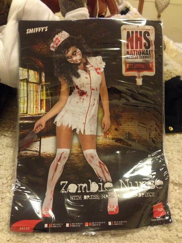 Charlee_G's tweet photo. Roll on next weekend!!! #Halloween #NHS #NationalHorrorService http://t.co/lMROitALwr