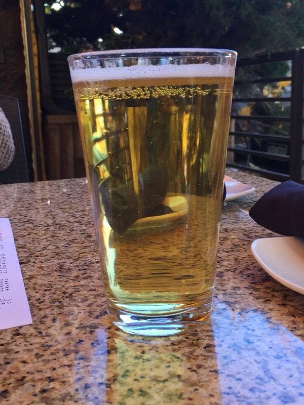CraftBeverage's tweet photo. Laimas Kölsch style ale @FateBrewingCo #gabf2014 gold metal winner :) http://t.co/OovJkKAARo