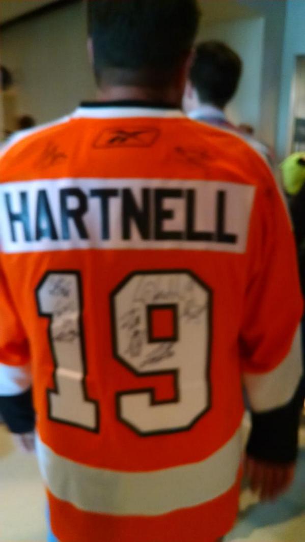 rickgethin's tweet image. RT @mayorNHL: #MayorRuling - you get one year from the date of the trade...so, wear it while you can...  #CBJ