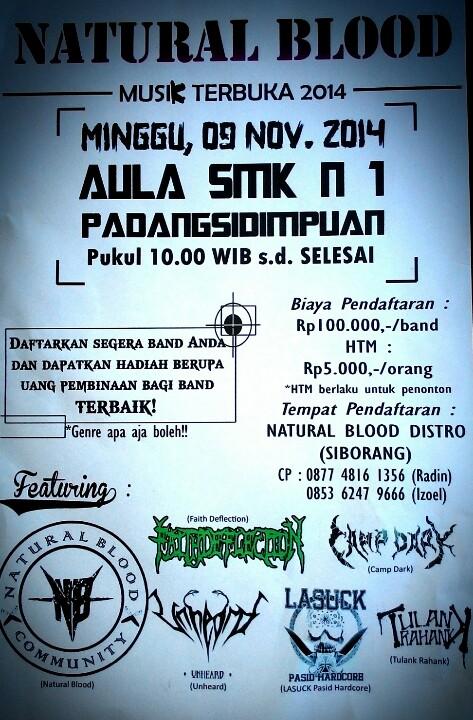 FDeflection_DM's tweet image. Faith Deflection in Natural Blood Musik Terbuka 2014