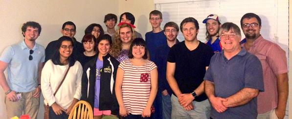 ebb663's tweet photo. Sum of my fav @SouthwesternU peeps @ a Progressive CS Dinner. Dessert @Amirhessabi's place. #BeBinary #BeSouthwestern http://t.co/rzYziOMRC9
