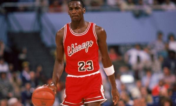 ChrisPalmerNBA's tweet photo. MJ made his NBA debut 30 years ago today. The kid had 16 pts, 7 asts, 6 rebs. http://t.co/Ib30hRQwgd