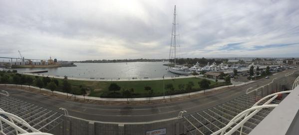 InformaZen's tweet photo. View off the balcony of the San Diego convention ctr. #ARMA2014 http://t.co/dSko9hYEtm