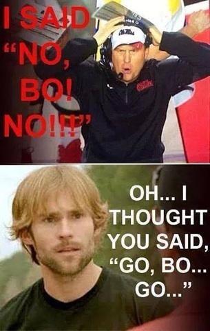 Coach_Sherrill's tweet image. Bo and Hugh last night: