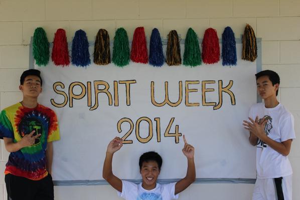 darrentsaii's tweet image. Get ready sophomores... #SpiritWeek2014 #karatekid