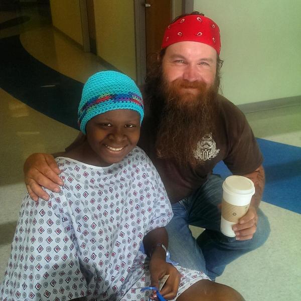 atlantabeards's tweet photo. Got to meet this awesome hero at children's healthcare of #Atlanta today!! #cancersucks http://t.co/tSzmtMKJWe