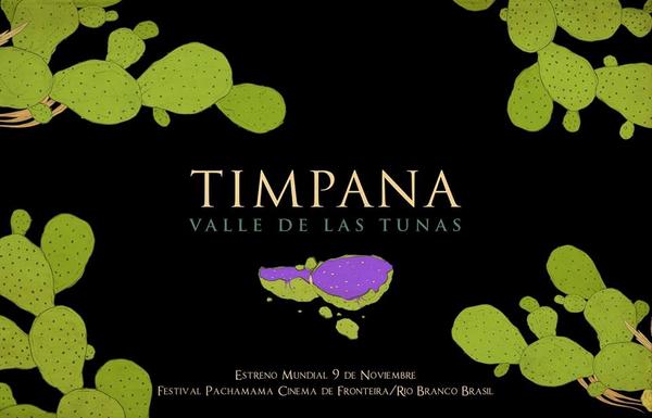 Abrimos y estrenamos VideoClip!TIMPANA en #FestivalPachamama Cine ma de Fronteira Río Branco Brasil. 9 de Noviembre