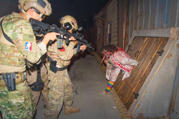 michaelwadapics's tweet image. You never know where zombies will jump out and get you out at @HauntedHSP