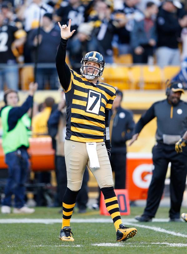 ben roethlisberger bumblebee jersey