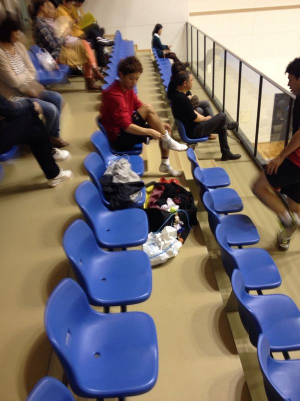 armortec826's tweet photo. 吉田浩平 インカレ初戦に望みます。 http://t.co/Dy0H5IxxiD
