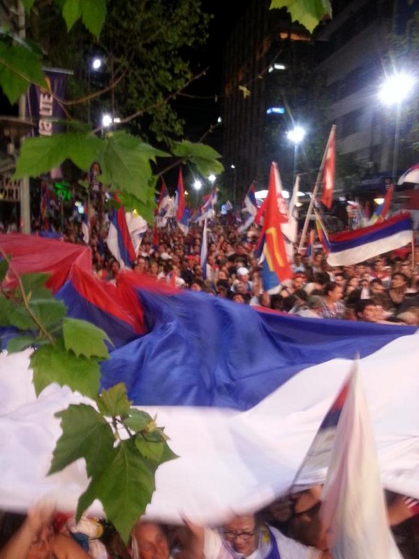 teledoce's tweet photo. "Hasta la victoria siempre" cierra Vázquez #eleccionesxlatele #fa http://t.co/5MQvhvnwxv
