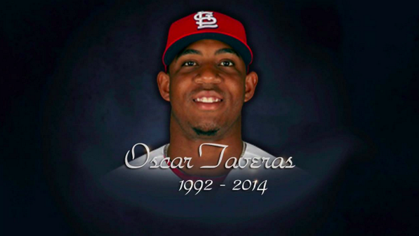 mac_mamba's tweet photo. “@MLBONFOX: Heartbreaking news.

Oscar Taveras has died in a car accident. http://t.co/k6BSXqfmVP” Damn RIP :(